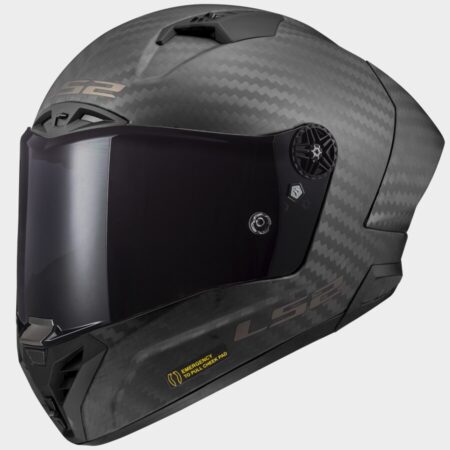 LS2 THUNDER CARBON GP PRO FIM MATT BLACK
