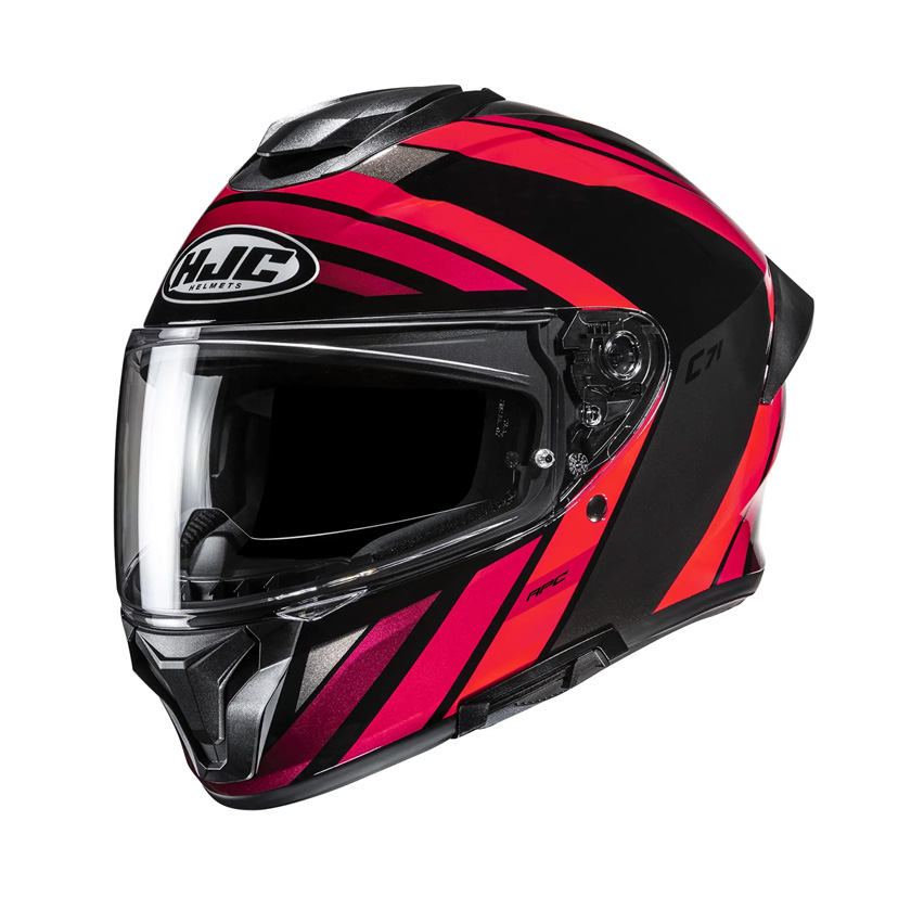 HJC C71 Faber Full Face Motorcycle Helmet - Image 4