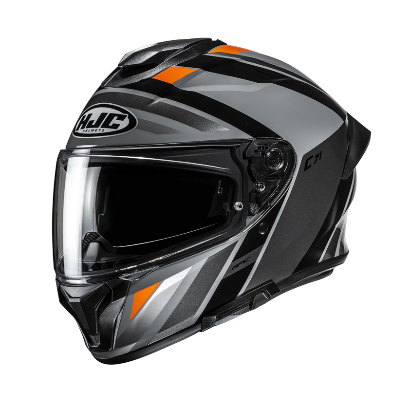 HJC C71 Faber Full Face Motorcycle Helmet - Image 3